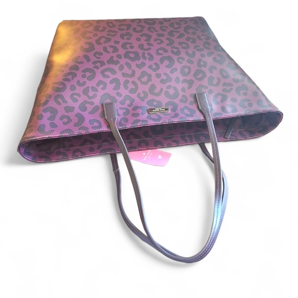 Kate Spade Shore Street Margareta Tote Graphic Leopard Multi - Picture 16 of 16